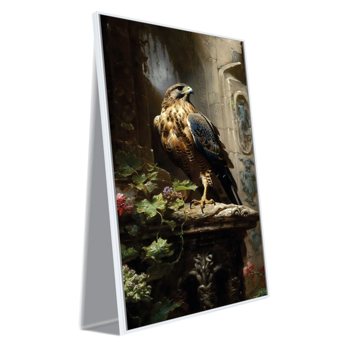Majesty in Stone Canvas Wall Art