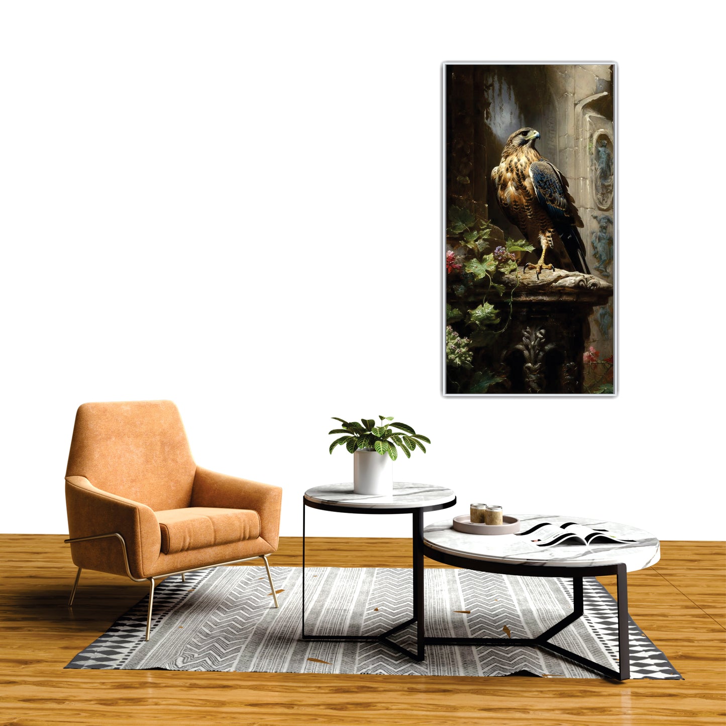 Majesty in Stone Canvas Wall Art