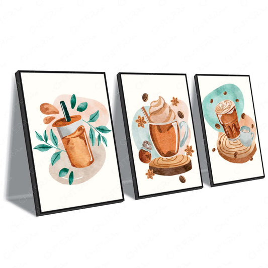 Brew & Bliss Trio Canvas Wall Art