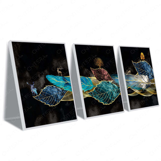 Mystic Breeze Trio Canvas Wall Art