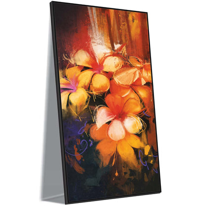 Floral Fireworks Canvas Wall Art
