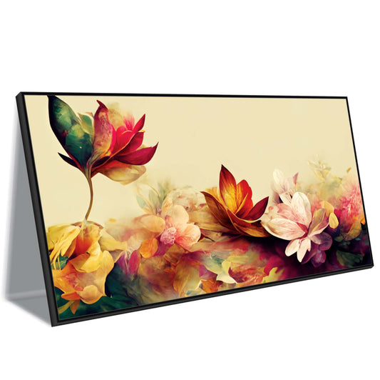 Petal Symphony Canvas Wall Art