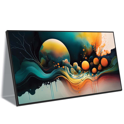 Planetary Tides Canvas Wall Art