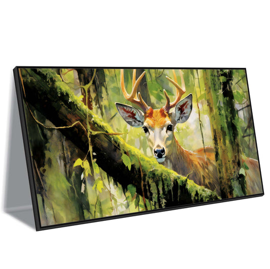 Forest Sentinel Canvas Wall Art