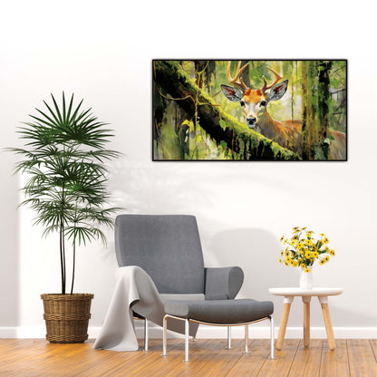 Forest Sentinel Canvas Wall Art