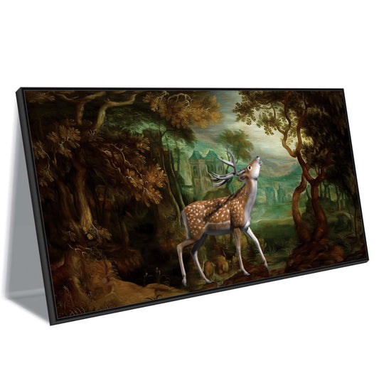 The Herald of the Hollow Canvas Wall Art