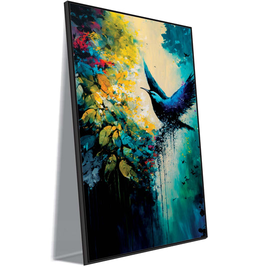 Burst of Flight Canvas Wall Art