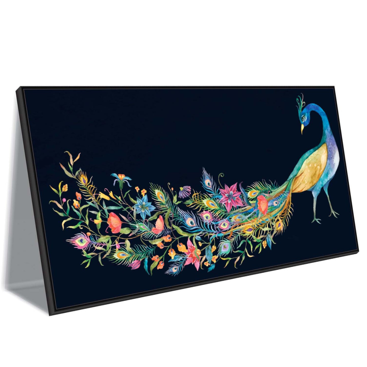 Garden of the Peacock Canvas Wall Art