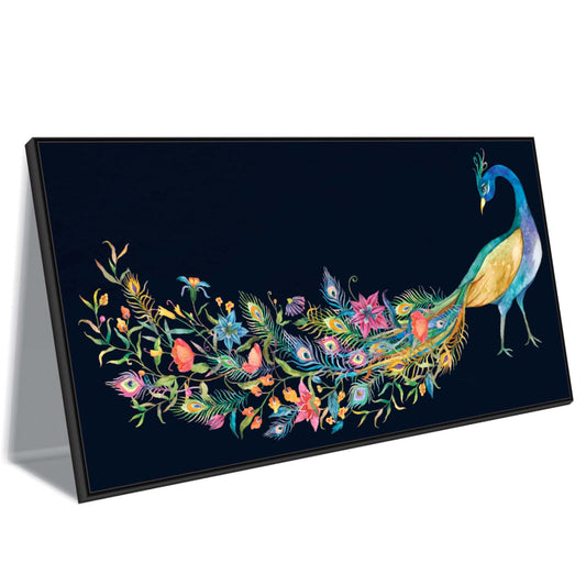 Garden of the Peacock Canvas Wall Art