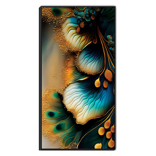 Abyssal Bloom Canvas Wall Art