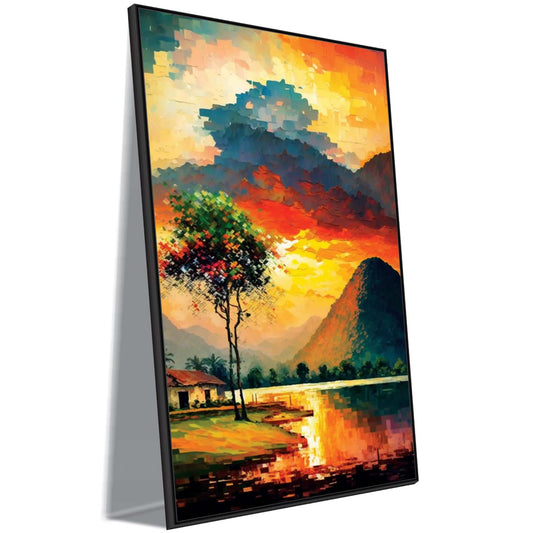 Embers of the Sky Canvas Wall Art