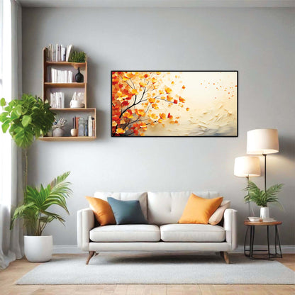 Serenade of Leaves Canvas Wall Art