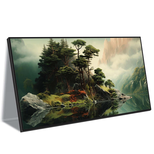 Sanctuary of the Hidden Grove Canvas Wall Art