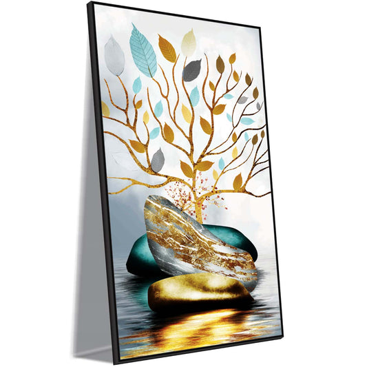 Stones of Serenity Canvas Wall Art