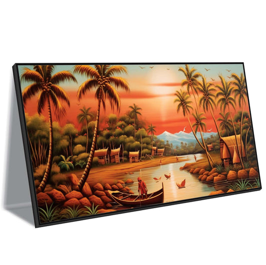 The Fisherman's Retreat Canvas Wall Art