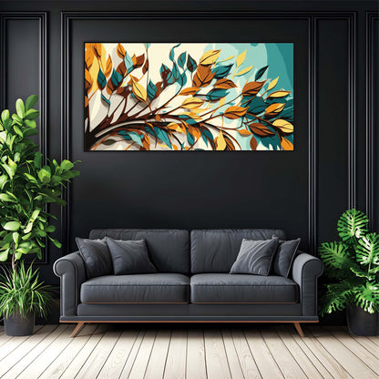 Autumn Breeze Canvas Wall Art