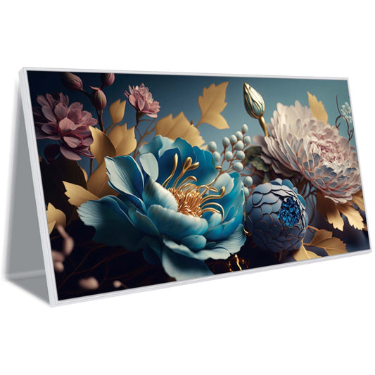 Midnight Florals Canvas Wall Art