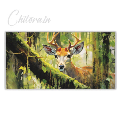 Nature deer Canvas art Print Wall Painting