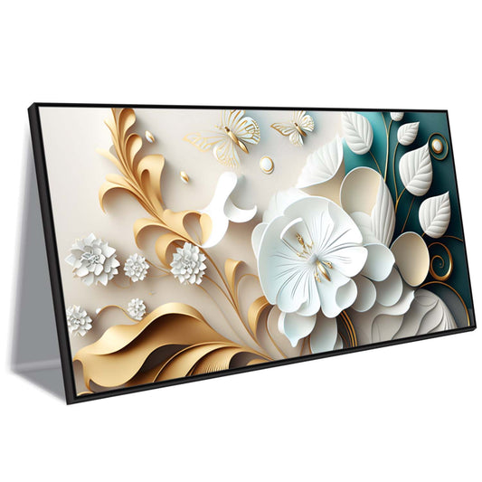 Elegance in Bloom Canvas Wall Art