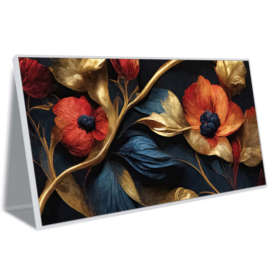 Velvet Ember Canvas Wall Art