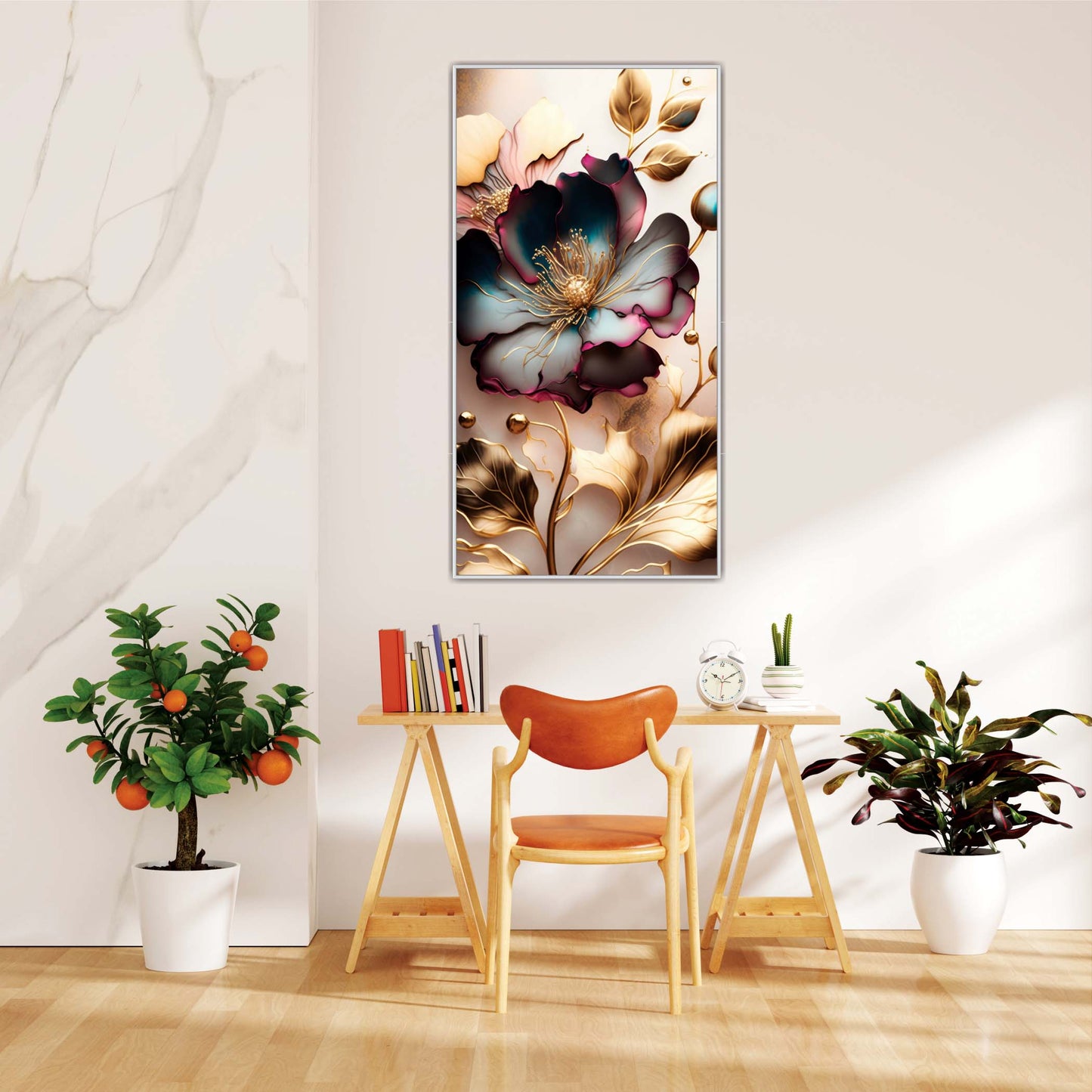 Velvet Petals Canvas Wall Art