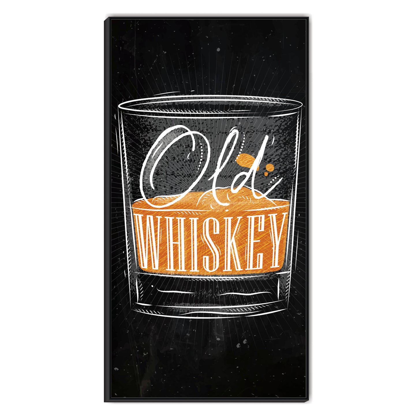 Whiskey Old Color Canvas Print Wall Painting