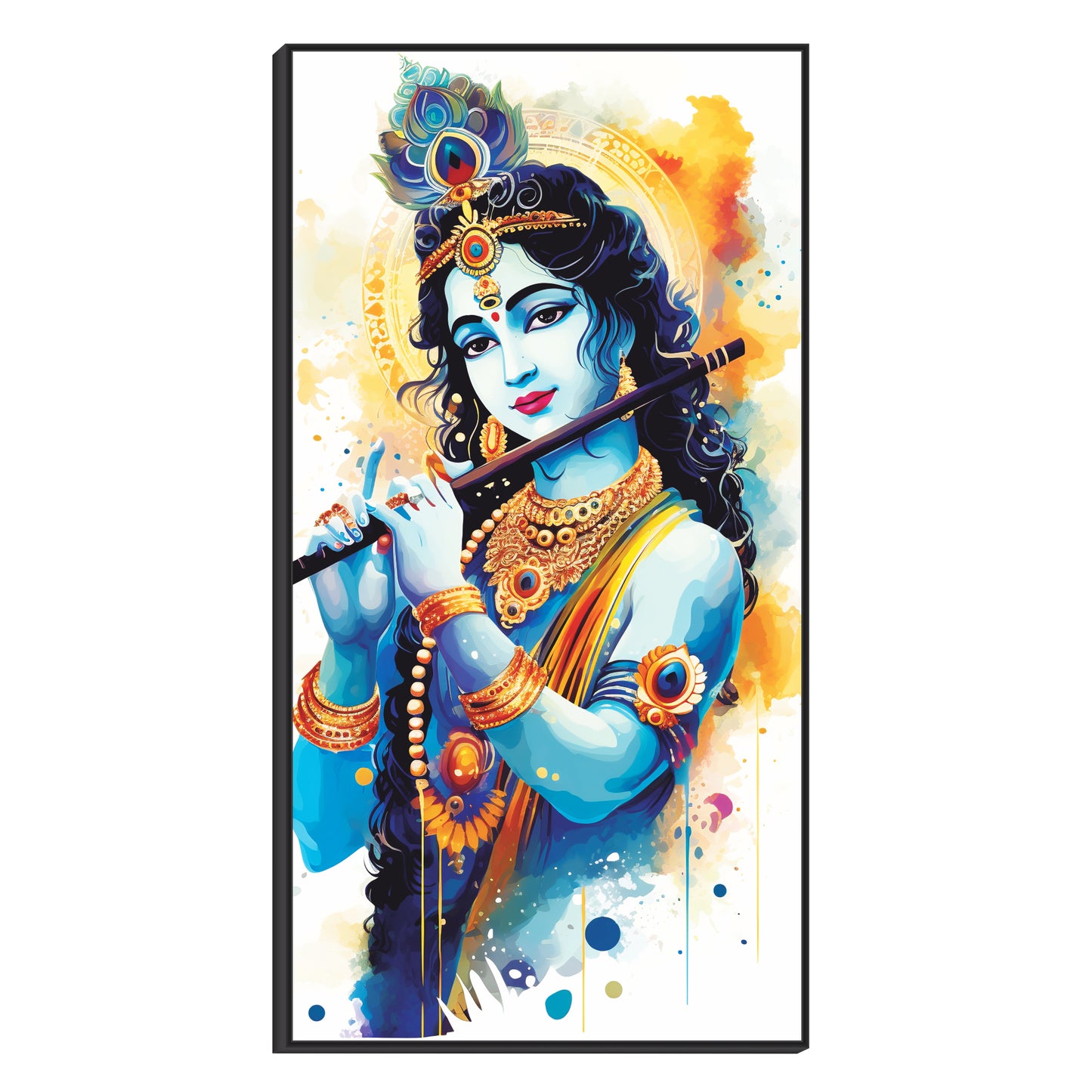 Krishna Wall Canvas Painting