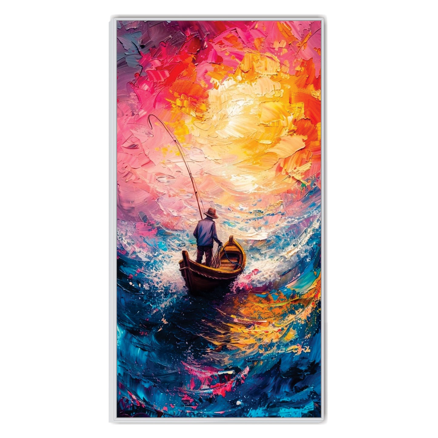 Boating view Canvas Print Wall Painting