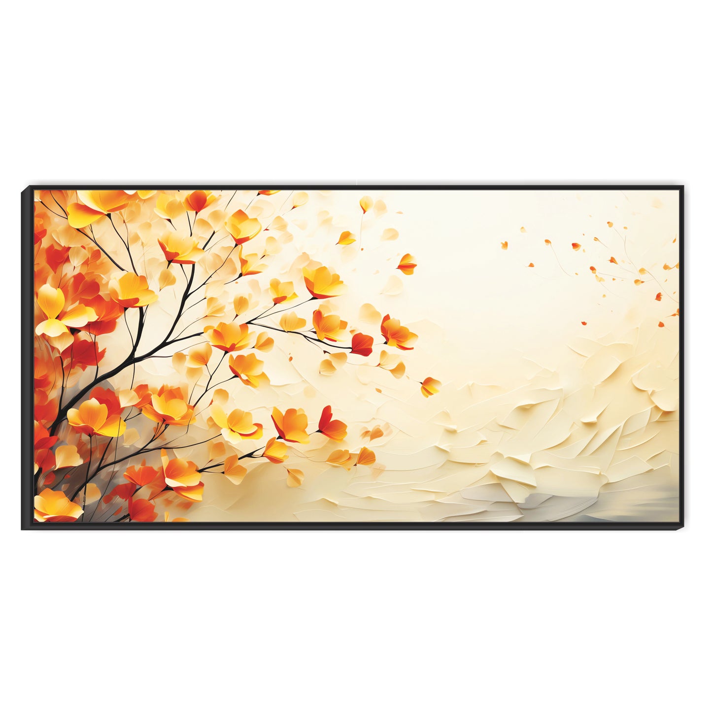 3D Tree Flower art Canvas Print Wall Painting