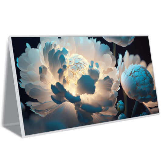 Luminous Bloom Canvas Wall Art