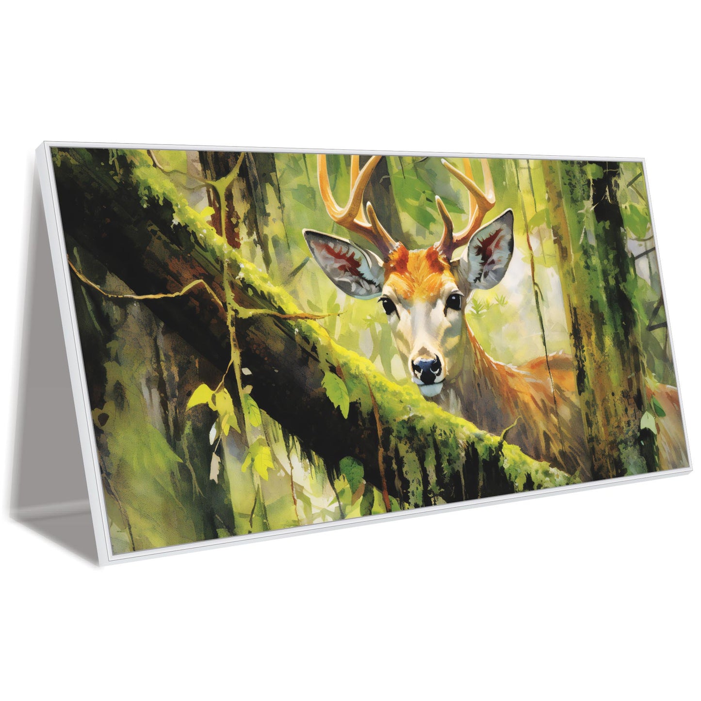 Nature deer Canvas art Print Wall Painting