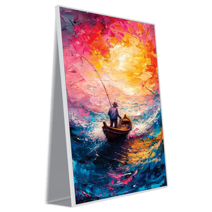 Boating view Canvas Print Wall Painting