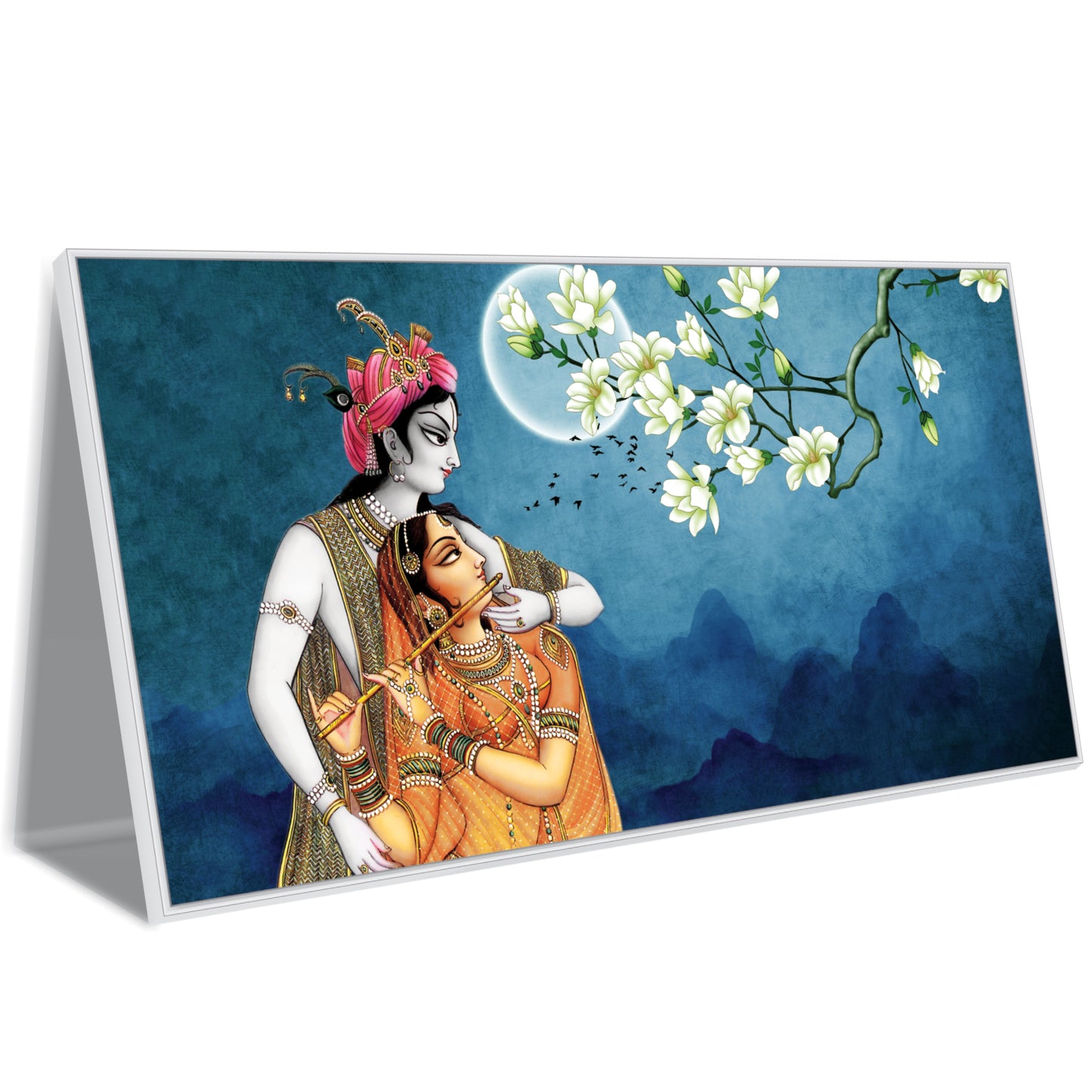 Radha Krishna Canvas Wall Painting