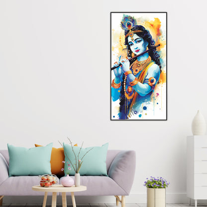 Krishna Wall Canvas Painting