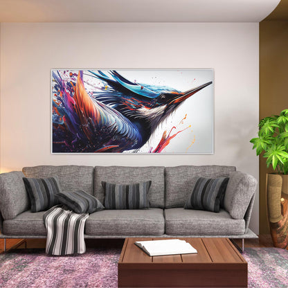 Colourful bird Canvas Print Wall Painting