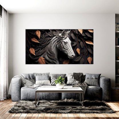 3D Horse art Canvas Print Wall Painting