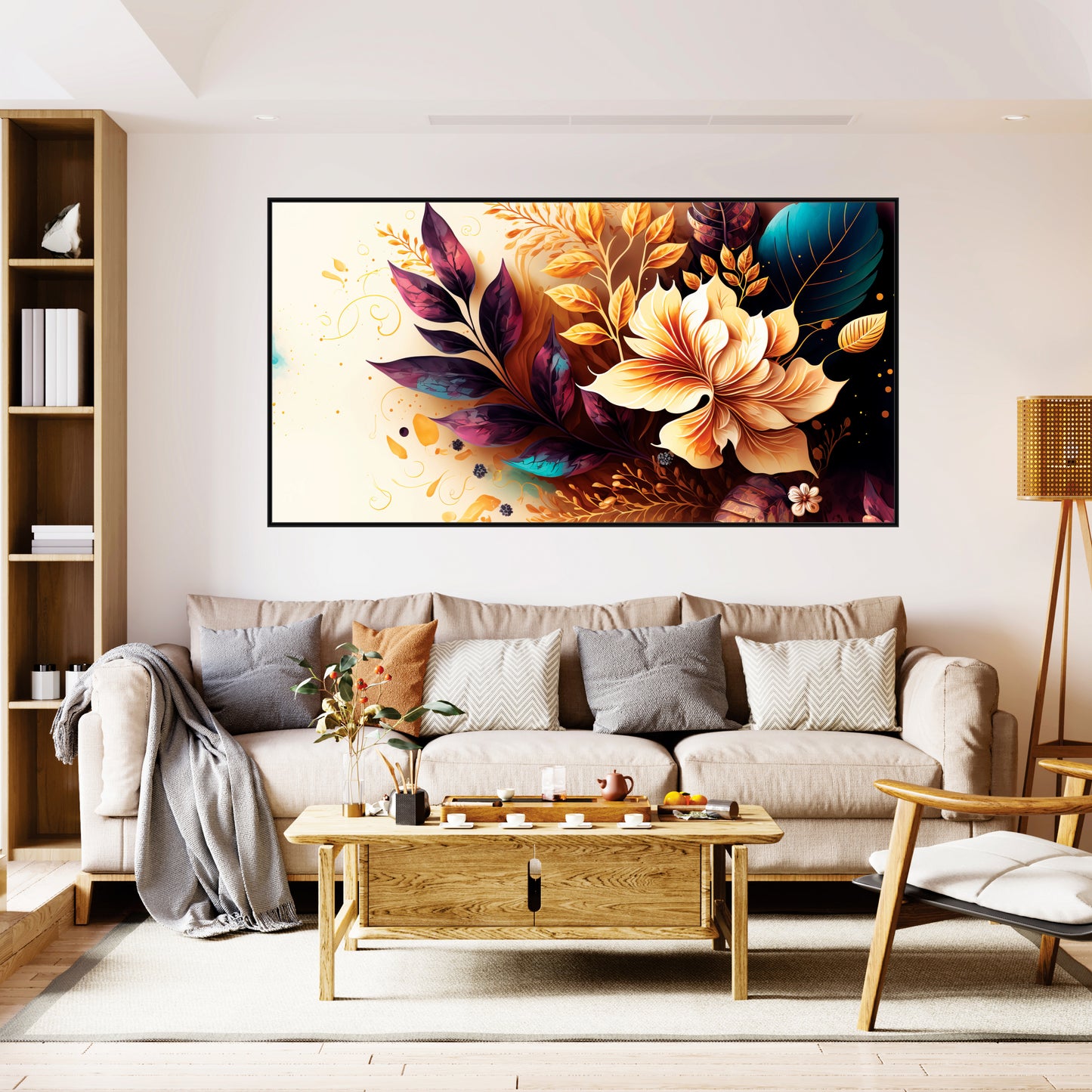 Flower art Canvas Print Wall Painting