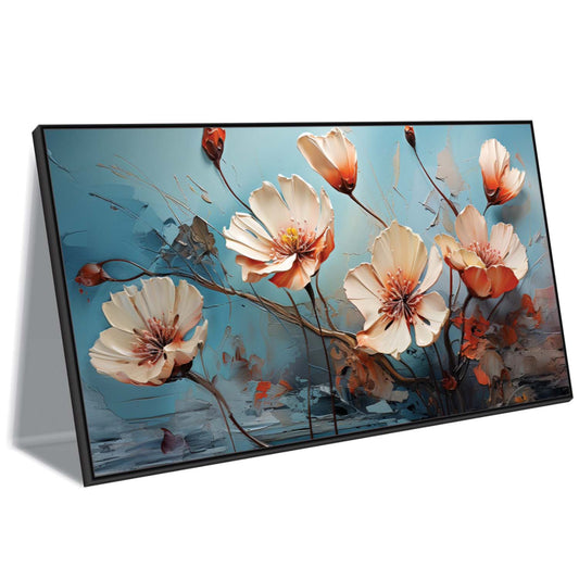 Petals in the Breeze Canvas Wall Art