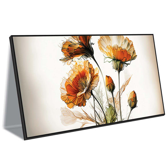 Golden Rhapsody Canvas Wall Art