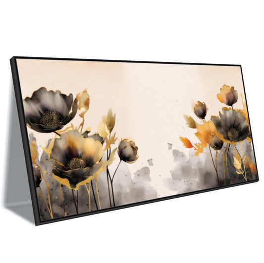 Embers of Elegance Canvas Wall Art