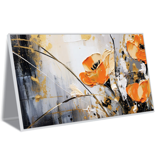 Flames of Spring Canvas Wall Art