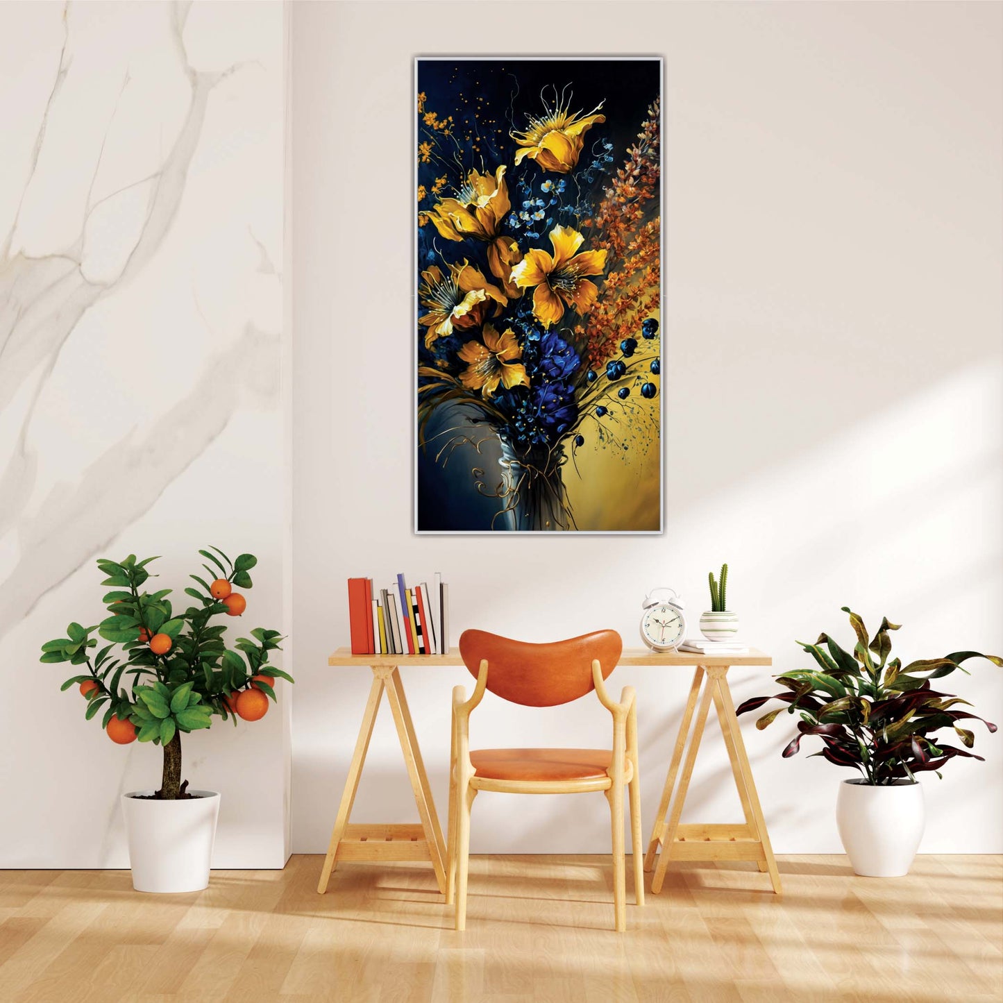 Sunfire Symphony Canvas Wall Art