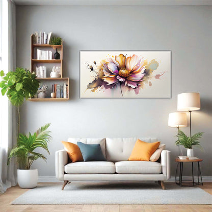 Petal Symphony Canvas Wall Art