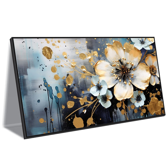 Celestial Bloom Canvas Wall Art