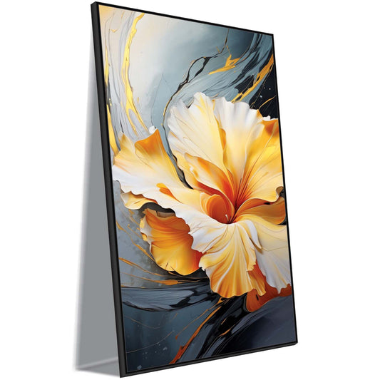 Inferno in Bloom Canvas Wall Art