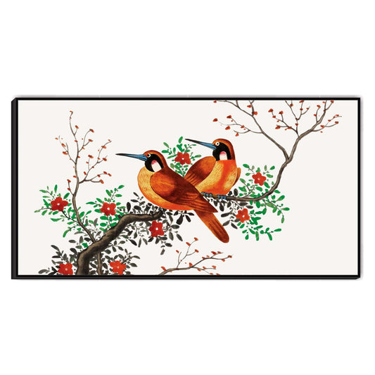 Whispers on a Branch Canvas Wall Art