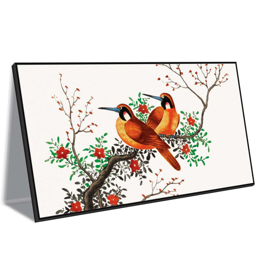 Whispers on a Branch Canvas Wall Art