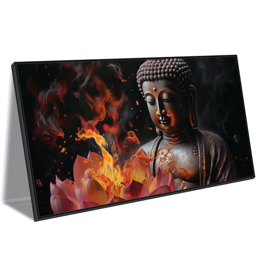 Purity Through Flame Canvas Wall Art