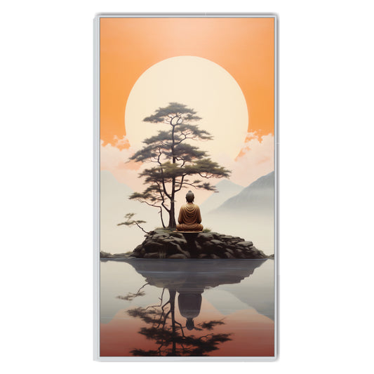 Meditation at Sunrise Canvas Wall Art