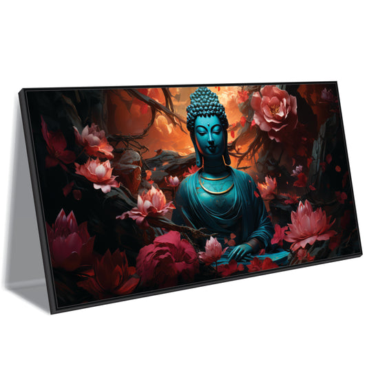 Tranquility Among Thorns Canvas Wall Art